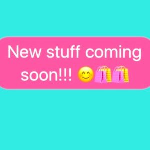 Items coming soon 🤗